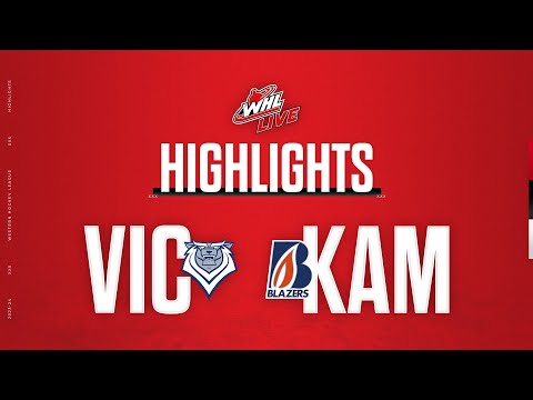 Victoria Royals at Kamloops Blazers 12/1 | WHL Highlights 2023-24