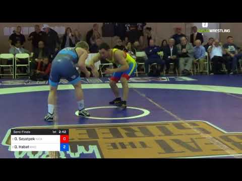 2018 Bill Farrell Memorial International/Men's Freestyle 70 Semi-Finals - Okasov Sayatpek (Kazk) V