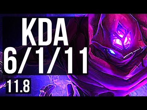 MALZAHAR vs VIKTOR (MID) | 6/1/11, 2.6M mastery, 900+ games | KR Diamond | v11.8