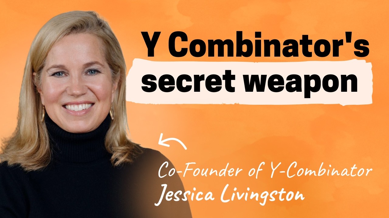 The social radar: Y Combinator’s secret weapon | Jessica Livingston (co-founder of YC, author)