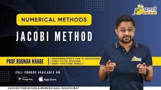 Gauss Jacobi Method Step by Step Tutorial (ENDSEM VERSION) | Aalsi Engineer |Rounak Sir|M3 Playlist