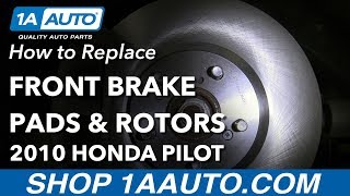 How to Replace Front Brakes 09-15 Honda Pilot