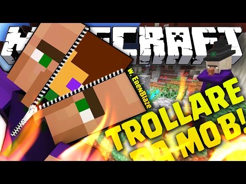 EREN TROLLO DIVENTANDO UNA STREGA! - Minecraft (I AM MOB Challenge) w/ErenBlaze