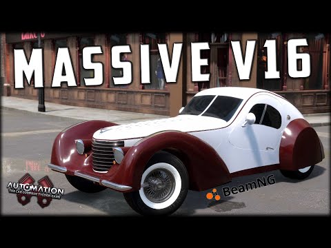 Building The Most Luxurious Car Of The 1930s?! Automation - BeamNG