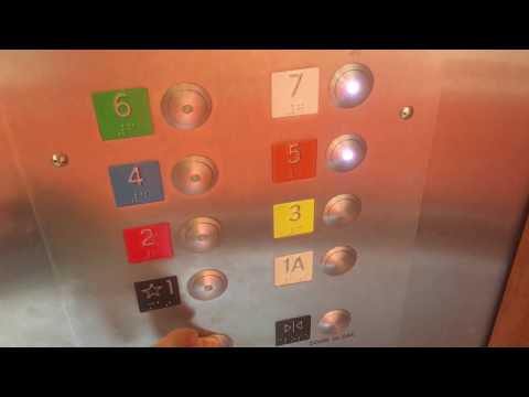 Otis/Schindler scenic elevators - James St. Garage - AHN Allegheny General Hospital - Pittsburgh, PA