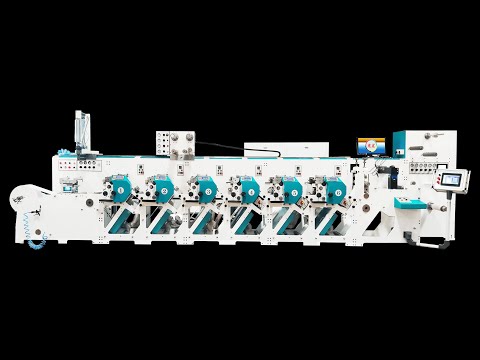 6 Colour Flexographic Printint Machine With All UV Dryer