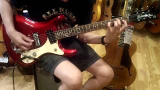 Video thumbnail for Danelectro 64 'Mosrite' Electric Guitar Demo by All Music Inc.