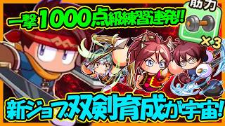 【脳汁】筋力３枚で行くブートレイン双剣育成が化け物タッグ連発で楽しすぎるｗｗ【#パワアド 】【パワフルアドベンチャーズ】