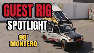 Delta-Wood Bombers 1998 Mitsubishi Montero Overland Dream Rig