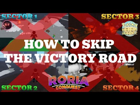 [UPDATED!] How to SKIP VICTORY ROAD (+ALL PARADOX MONS) in Pokemon Brick Bronze | Roria Conquest!