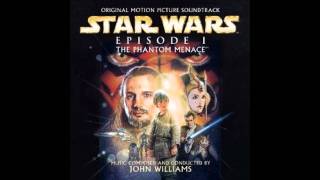 Star Wars I The Phantom Menace soundtrack - Jar Jar's Introduction And The Swim To Otoh Gunga