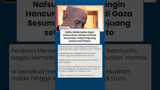 Nafsu Benjamin Netanyahu Habisi Hamas, Ingin Hancurkan Kekuatan Militer hingga Pemerintahan di Gaza
