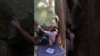 Video thumbnail of Not a Problem Extension, V3. Cypress Mountain
