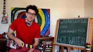 HOT WATER | How to play WAMKELEKILE (Official Guitar Tutorial)