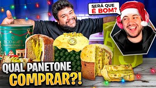 QUAL PANETONE COMPRAR PRO NATAL 2025? (ESPECIAL PISTACHE) - React Thiago Quatroque