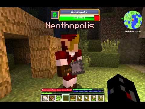 Let's Play Terra Firma Craft w/Neothopolis Episode 1 Humble Beginnings
