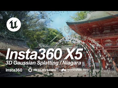 Unreal Engine 5.4 | Niagara FX & 3D Gaussian Splatting
