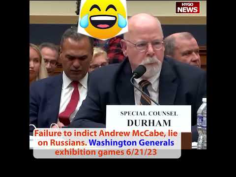 Republican Likens Durham To Washington Generals — "Their Job Is To Lose"