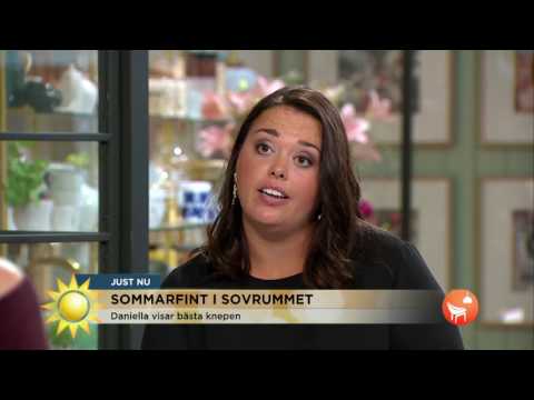 Så får du sommarfint i sovrummet - Nyhetsmorgon (TV4)