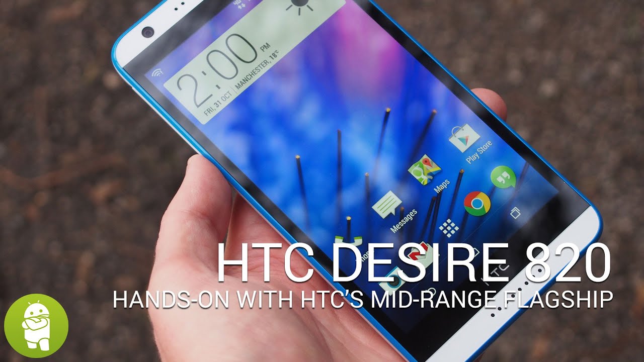 HTC Desire 820 hands-on - YouTube