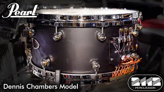 Video thumbnail for Pearl Dennis Chambers Snare Drum 6.5x14 by 2112 PERCUSSION