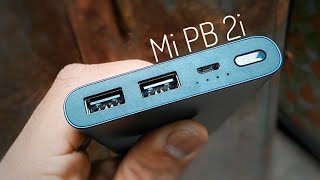 Xiaomi Mi Power Bank 2i 10000 mAh Black (PLM09ZM-BL) - відео 1