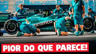 CLIMA DE VELÓRIO NA ASTON MARTIN E CARRO COM SOBREPESO | FÓRMULA 1 | GP EM CASA+