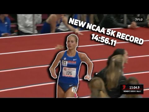 Parker Valby New NCAA Indoor 5000m Record 14:56.11