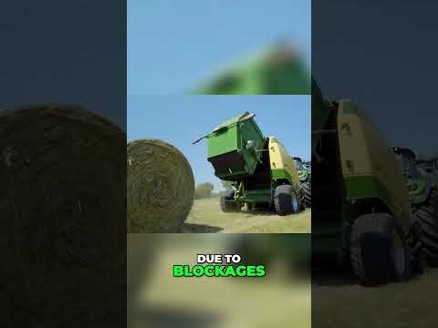 Krone VariPack Baler's INSANE Tech - Blockage Removal to Bale Ejection! #krone