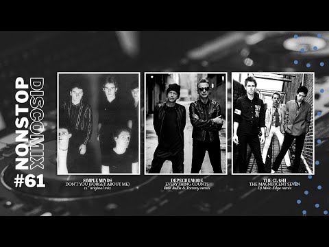 Nonstop Discomix BRITISH INVASION PARTY ft. Simple Minds, Depeche Mode, the Clash.