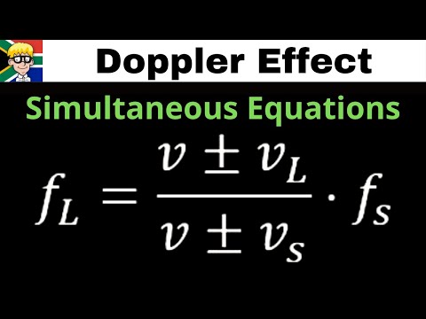 Doppler Effect grade 12: Simultaneous