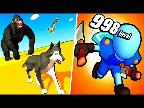 Epic Animal Hop & Smash Run 3D vs Solo Leveling - Android Walkthrough Gameplay (Part 1)