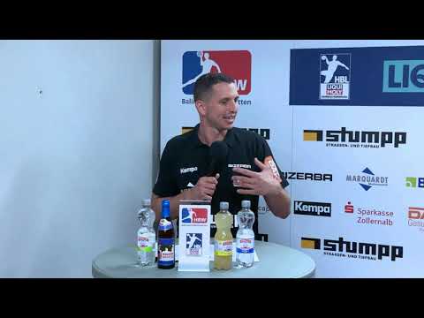 Pressekonferenz zum Spiel HBW Balingen-Weilstetten - HSG Wetzlar