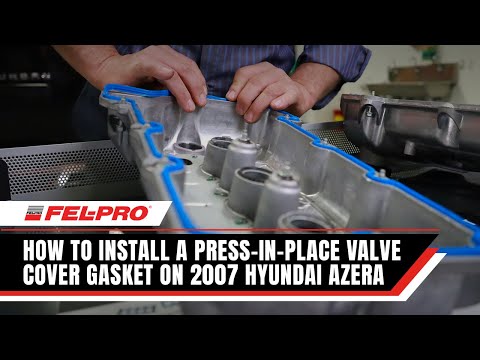 How to Install a Press-in-Place Valve Cover Gasket on 2007 Hyundai Azera | Fel-Pro Gaskets
