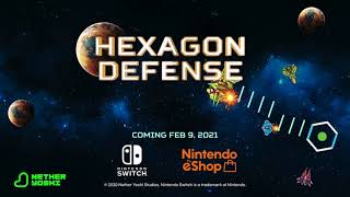 Hexagon Defense Release Trailer (Nintendo Switch)