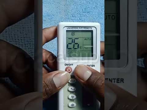 Universal ac remote #mgtechnicalsupport #shorts #viralshorts #youtubeshorts