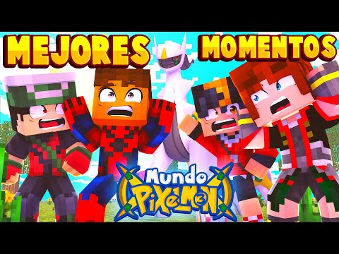 LOS ENSES EN MUNDO PIXELMON 3 😂 MEJORES MOMENTOS *Semana 1*