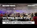 Queen - We Will Rock You (Cover by Rockin'1000 at Stade De France)