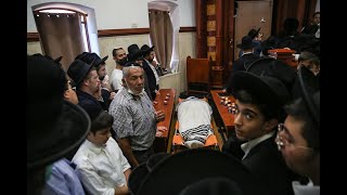 הלווית הרב אברהם דב אוירבך זצוק''ל