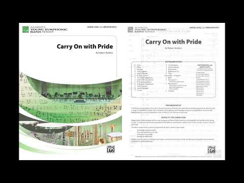 Carry On With Pride, by Robert Sheldon – Score & Sound