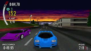 NEED FOR SPEED II - GAMEPLAY (PS1)