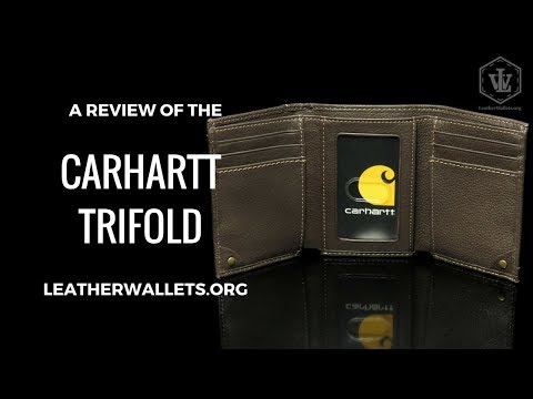 A review of the Carhartt Trifold Leather Wallet