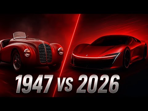 Ferrari Evolution 1947–2026 | High-Speed & Dangerous Drift Animation