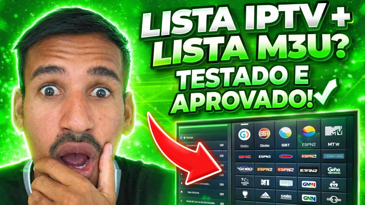 📺MOSTREI FUNCIONANDO NA TV - Melhor iptv para comprar - LISTA M3U 2026  IPTV 2026  MELHOR IPTV 2026