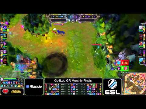 Go4LoL GR Monthly Finals October 2014 - Different Dimension vs Gamespace Black