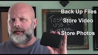 Toshiba USB 3.0 External Hard Drive Unboxing Quick Overview