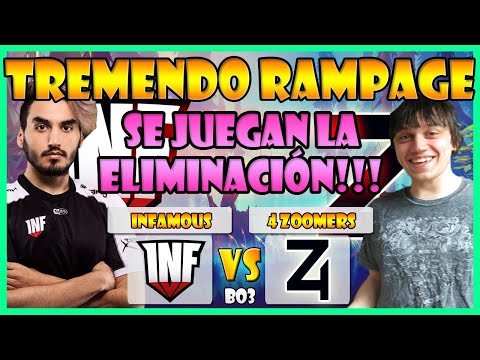 INFAMOUS VS 4 ZOOMERS BO3[GAME 3] ELIMINATION DOTA SUMMIT ONLINE 13:AMERICAS - DOTA 2 PRO