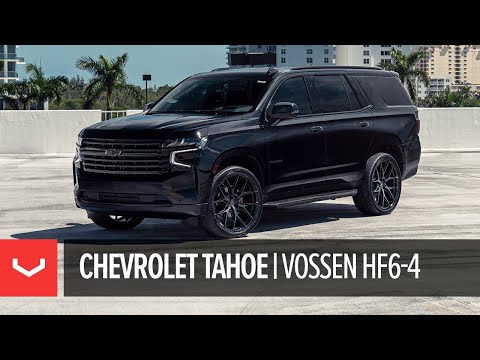 2021 Chevrolet Tahoe | Vossen Hybrid Forged HF6-4 Wheel
