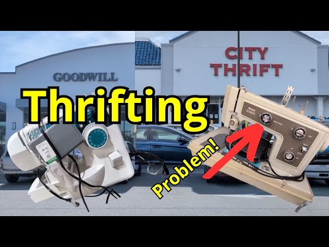 Sewing Machine Treasure Hunt: Tips for Thrifting + an Antique Surprise!