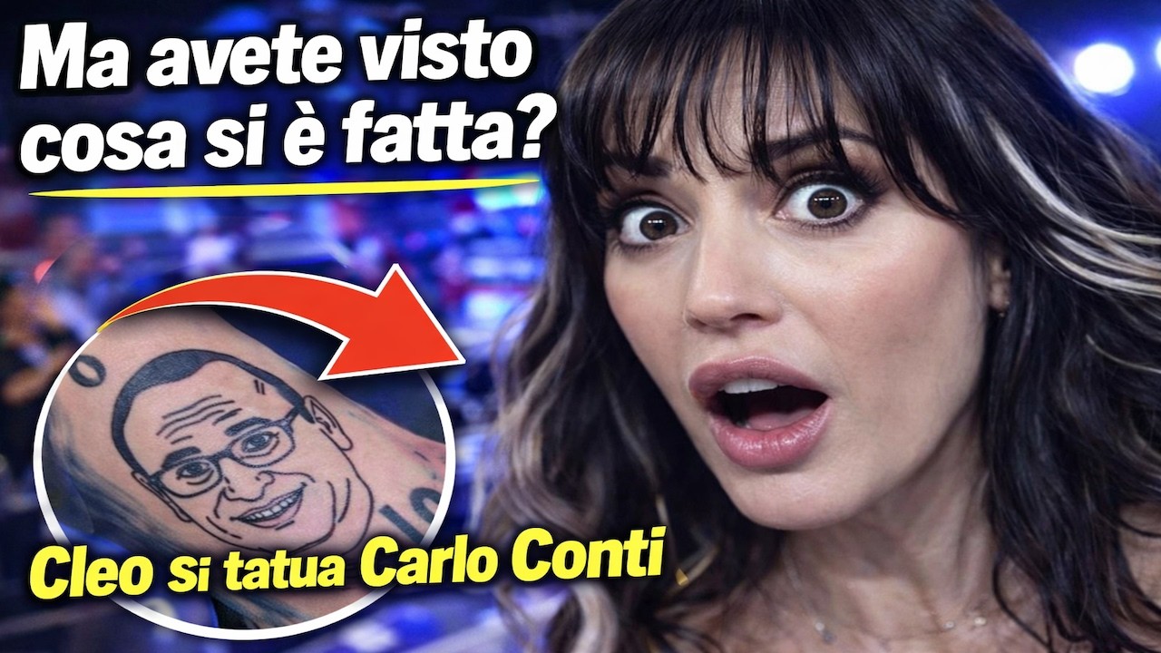 😂😱 “MI TATUO CARLO CONTI IN FACCIA!”: LA PROMESSA ASSURDA DI CLEO DIVENTA REALTÀ DAVANTI A TUTTI